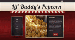 Desktop Screenshot of lilbuddyspopcorn.com